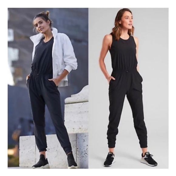 ATHLETA Black Jumpsuit - Picture 1 of 10